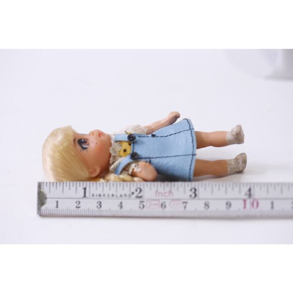 1960s, Liddle Kiddles, Tessie Tractor, Skediddle, Doll, Mattel, ~ 250929-WH 763 - Picture 4 of 4